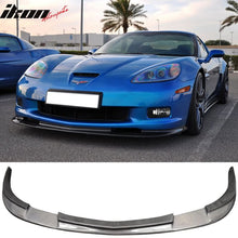 Load image into Gallery viewer, 2005-2013 Chevy Corvette C6 Z06 ZR1 Carbon Fiber Front Bumper Lip CF