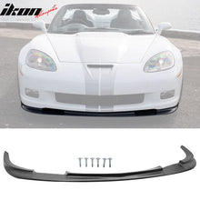 Load image into Gallery viewer, 2005-2013 Chevy Corvette C6 Z06 ZR1 Style Front Bumper Lip Spoiler PU