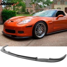 Load image into Gallery viewer, 2005-2013 Chevy Corvette C6 Z06 ZR1 Style Front Bumper Lip Spoiler PU