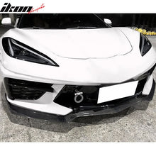 Load image into Gallery viewer, 2020-2025 Chevrolet Corvette C8 Carbon Fiber Front Lip SplitterSpoiler