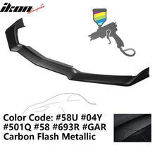 Load image into Gallery viewer, 2020-2025 Chevy Corvette C8 IKON Style Front Bumper Lip 5PCS ABS