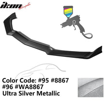 Load image into Gallery viewer, 2020-2025 Chevy Corvette C8 IKON Style Front Bumper Lip 5PCS ABS