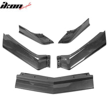 Load image into Gallery viewer, 2020-2025 Chevy Corvette C8 IKON Style Front Bumper Lip 5PCS ABS