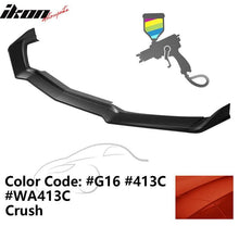 Load image into Gallery viewer, 2020-2025 Chevy Corvette C8 IKON Style Front Bumper Lip 5PCS ABS