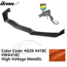 Load image into Gallery viewer, 2020-2025 Chevy Corvette C8 IKON Style Front Bumper Lip 5PCS ABS