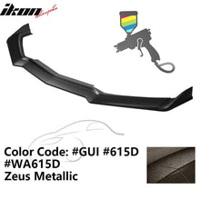 Load image into Gallery viewer, 2020-2025 Chevy Corvette C8 IKON Style Front Bumper Lip 5PCS ABS