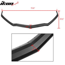 Load image into Gallery viewer, 2020-2025 Chevy Corvette C8 Z51 Texture Black Front Bumper Lip PP