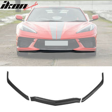 Load image into Gallery viewer, 2020-2025 Chevy Corvette C8 Z51 Texture Black Front Bumper Lip PP