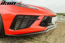 Load image into Gallery viewer, 2020-2025 Chevy Corvette C8 Z51 Texture Black Front Bumper Lip PP
