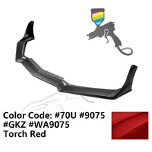 Load image into Gallery viewer, 2020-2025 Chevy Corvette C8 ZR1 Style Front Lip Spoiler 7PCS ABS