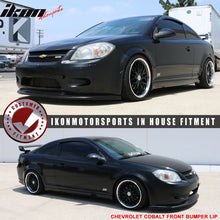 Load image into Gallery viewer, 2005-2010 Chevy Cobalt SS ST Style Unpainted Front Bumper Lip PU