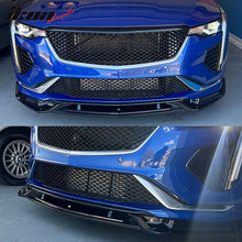 Load image into Gallery viewer, 2020-2023 Cadillac CT4 IKON Style Painted Front Bumper Lip PP 3PCS