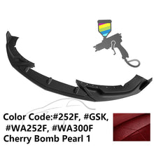 Load image into Gallery viewer, 2020-2023 Cadillac CT4 IKON Style Painted Front Bumper Lip PP 3PCS