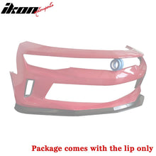 Load image into Gallery viewer, 2016-2018 Chevrolet Camaro MDA Style Unpainted Black Front Bumper Lip