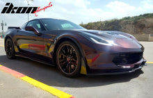 Load image into Gallery viewer, 2014-2019 Chevrolet Corvette Unpainted Front Lip SplitterWinglets PU