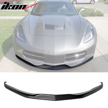 Load image into Gallery viewer, 2014-19 Chevrolet Corvette Unpainted Front Lip Splitter Spoiler Kit PU