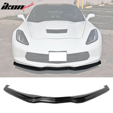 Load image into Gallery viewer, 2014-19 Chevrolet Corvette Unpainted Front Lip Splitter Spoiler Kit PU
