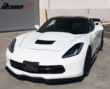 Load image into Gallery viewer, 2014-19 Chevrolet Corvette Unpainted Front Lip Splitter Spoiler Kit PU