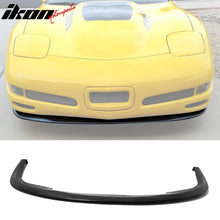 Load image into Gallery viewer, 1997-2004 Chevrolet Corvette CS Style Unpainted Black Front Bumper Lip