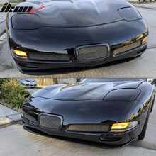 Load image into Gallery viewer, 1997-2004 Chevrolet Corvette CS Style Unpainted Black Front Bumper Lip