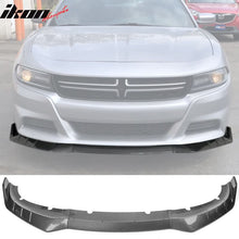 Load image into Gallery viewer, 2015-2023 Dodge Charger IKON V3 Style Front Bumper Lip ABS