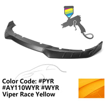 Load image into Gallery viewer, 2015-2023 Dodge Charger IKON V3 Style Front Bumper Lip ABS