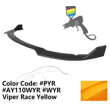 Load image into Gallery viewer, 2015-2023 Dodge Charger SRT V1 Style  Front Bumper Lip 3PCS ABS