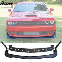 Load image into Gallery viewer, 2015-2023 Dodge Challenger SRT Black Front Bumper Lip Splitter PP