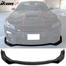 Load image into Gallery viewer, 2020-2023 Dodge Charger Widebody IKON V1 Style Front Bumper Lip 3PCS