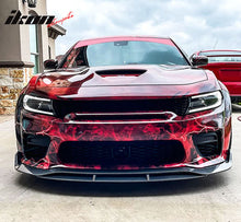 Load image into Gallery viewer, 2020-2023 Dodge Charger Widebody IKON V2 Front Bumper Lip ABS 4PCS