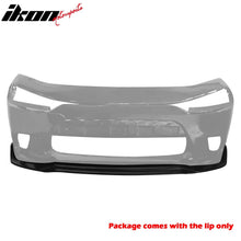 Load image into Gallery viewer, 2015-2022 Dodge Charger Extreme Style Unpainted Black Front Bumper Lip