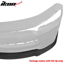Load image into Gallery viewer, 2015-2022 Dodge Charger Extreme Style Unpainted Black Front Bumper Lip
