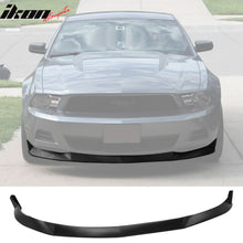 Load image into Gallery viewer, 2010-2012 Ford Mustang V6 Unpainted Black Front Lip SplitterSpoiler PU