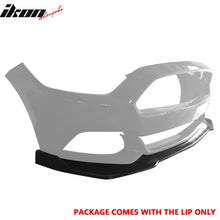 Load image into Gallery viewer, 2015-2017 Ford Mustang MDA V2 Style Unpainted Black Front Bumper Lip