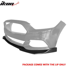 Load image into Gallery viewer, 2015-2017 Ford Mustang MDA V2 Style Unpainted Black Front Bumper Lip
