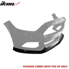 Load image into Gallery viewer, 2015-2017 Ford Mustang MDA Style Unpainted Black Front Bumper Lip PU