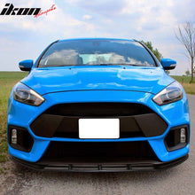 Load image into Gallery viewer, 2016-2018 Ford Focus RS Unpainted Black Front Lip SplitterSpoiler PU