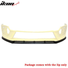 Load image into Gallery viewer, 2016-2018 Ford Focus RS Unpainted Black Front Lip SplitterSpoiler PU