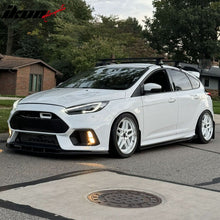 Load image into Gallery viewer, 2016-2018 Ford Focus RS Unpainted Black Front Lip SplitterSpoiler PU