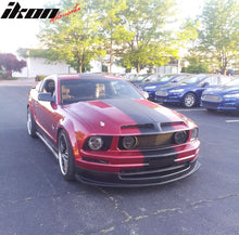 Load image into Gallery viewer, 2005-2009 Ford Mustang Base Sport Style Front Bumper Lip Spoiler PU