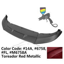 Load image into Gallery viewer, 2010-2014 Ford Mustang Shelby GT500 OEM Style Painted Front Bumper Lip