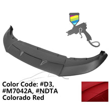 Load image into Gallery viewer, 2010-2014 Ford Mustang Shelby GT500 OEM Style Painted Front Bumper Lip