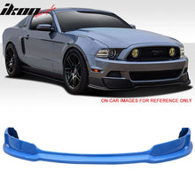 Load image into Gallery viewer, 2013-2014 Ford Mustang GT Convertible Front Bumper Lip Chin Spoiler PU