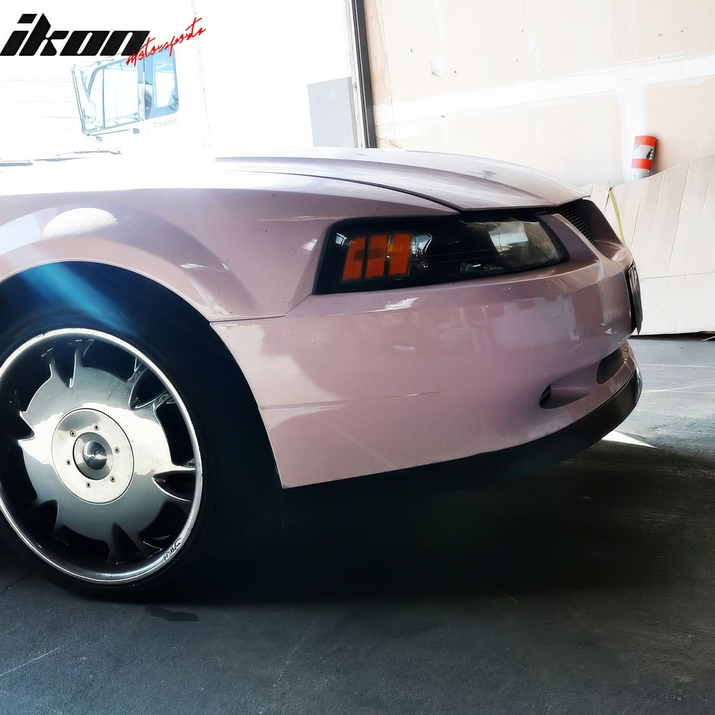 1999-2004 Ford Mustang Mach 2 Style Front Bumper Lip Lower Spoiler PU