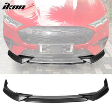 Load image into Gallery viewer, 2021-2023 Ford Mustang Mach-E Front Bumper Lip Spoiler 3PC