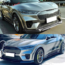 Load image into Gallery viewer, 2021-2023 Ford Mustang Mach-E Front Bumper Lip Spoiler 3PC