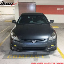 Load image into Gallery viewer, 2003-2005 Honda Accord Coupe HFP Style Unpainted Front Bumper Lip PU