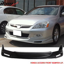 Load image into Gallery viewer, 2003-2005 Honda Accord Sedan Mugen Unpainted Front Bumper Lip PU
