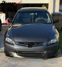 Load image into Gallery viewer, 2003-2005 Honda Accord Sedan Mugen Unpainted Front Bumper Lip PU