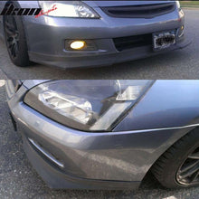 Load image into Gallery viewer, 2003-2005 Honda Accord Sedan HC1 Black CF Texture Front Bumper Lip